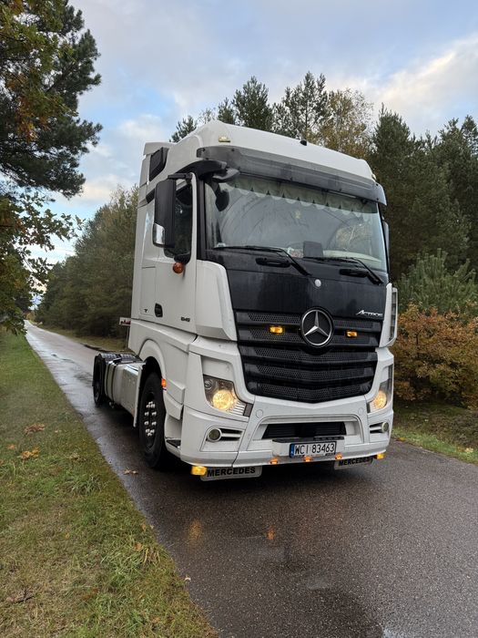 Mercedes ACTROS MP4 1845 euro6 standard automat bigspace nie volvo fh