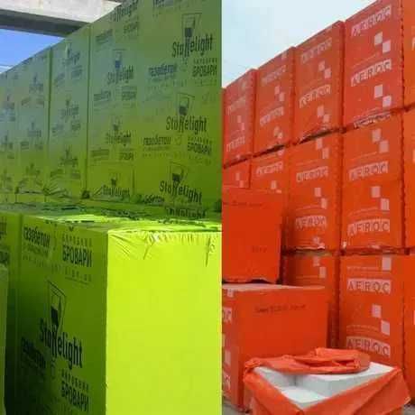 Газоблок Бровари ЯКІСНИЙ 1 СОРТ Стоунлайт Аерок