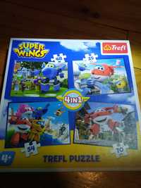 Puzzle Trefl Super Wings 4w1 4+