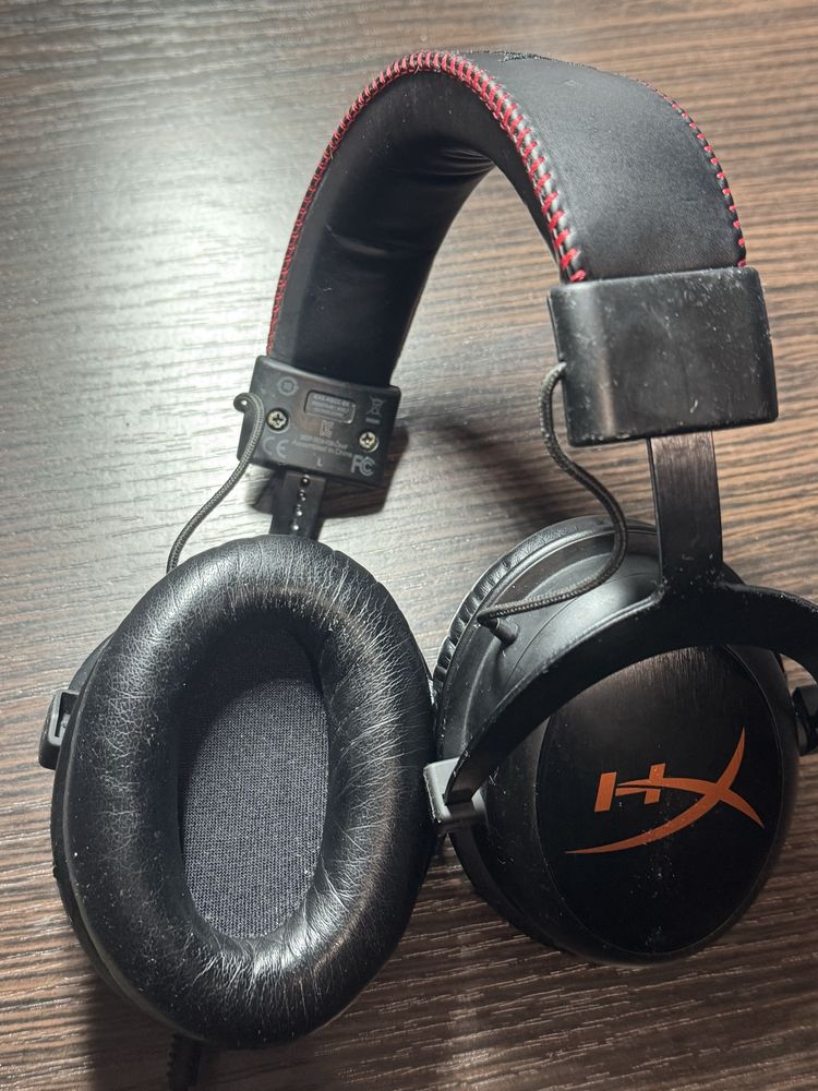 Навушники ігрові HyperX Cloud Core black edition