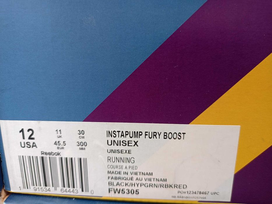 Reebok Insta Pump Fury 45,5 30cm