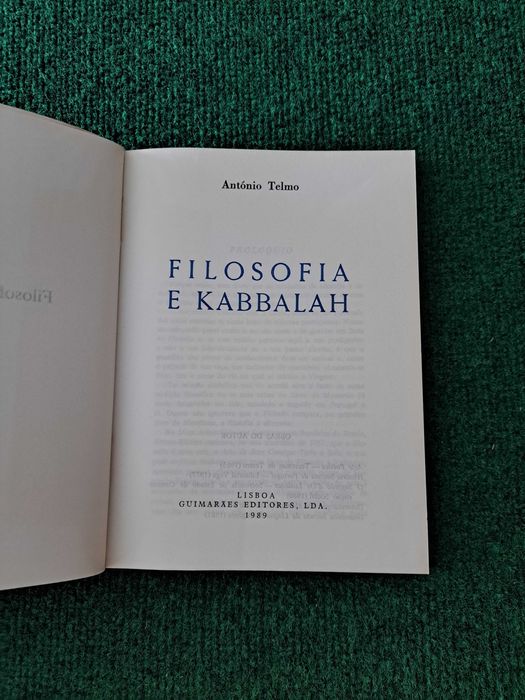 Filosofia e Kabbalah - António Telmo