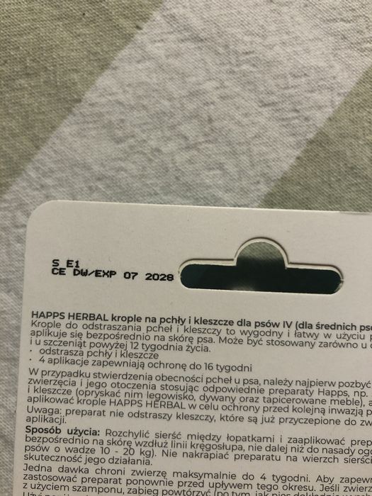 Krople na pchły i kleszcze dla średnich psów