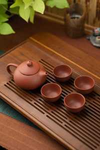 Набір для чайной церемонії з ісінської глини на 4 персони
