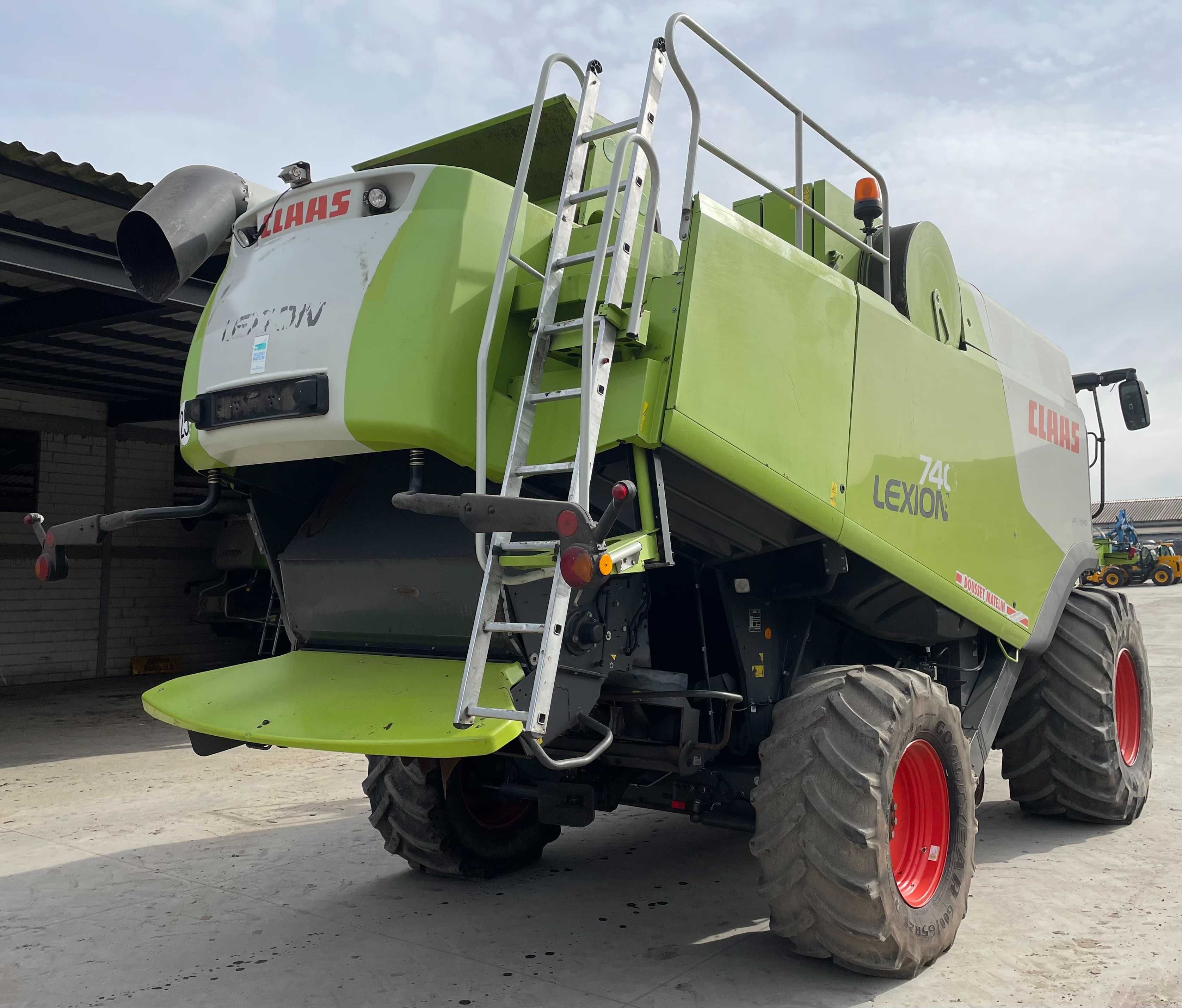 Kombajn claas lexion 740