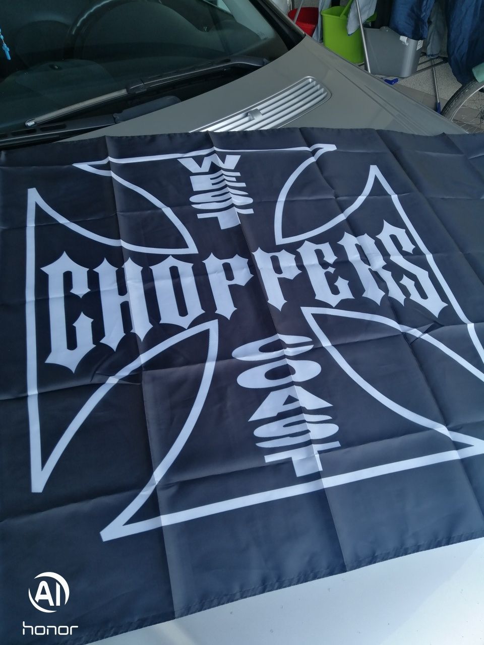 Flaga baner USA West Coast Choppers 90x150 nowa