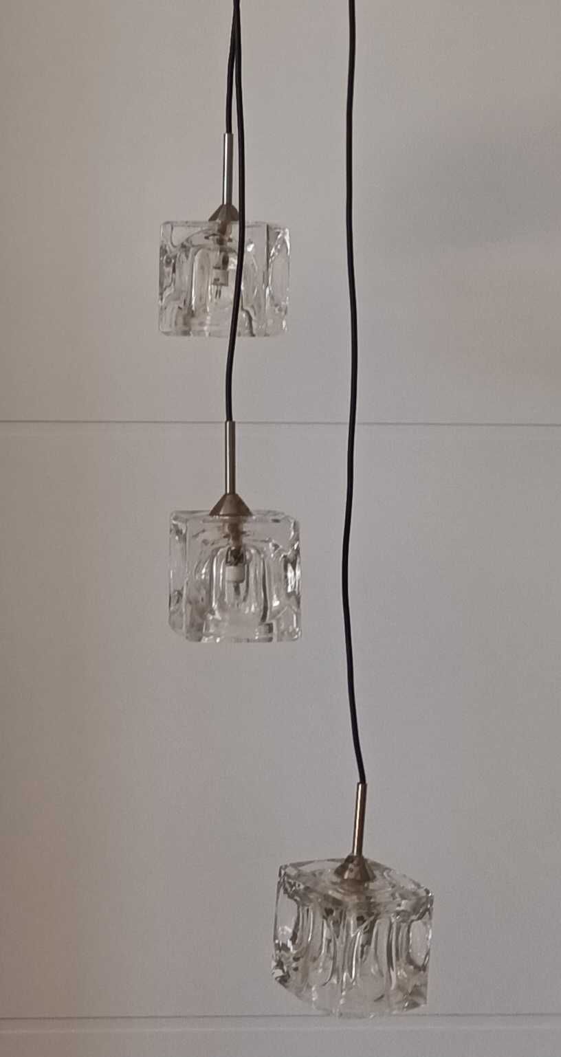 Lampa wiszaca Ice cube 3 światła