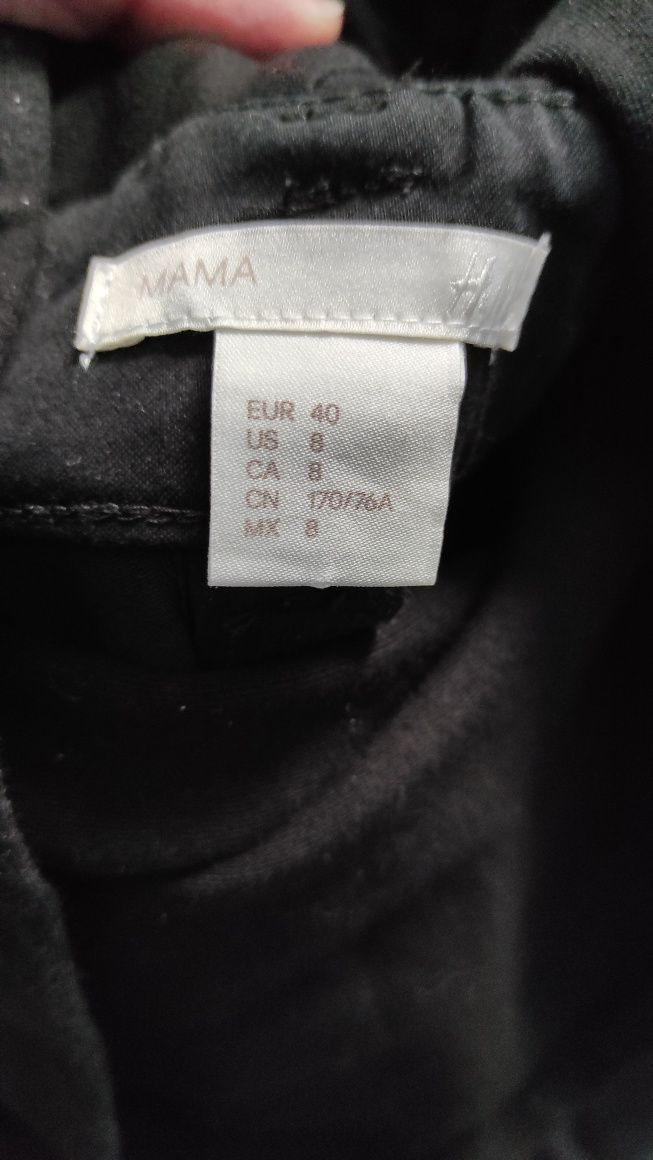 Spodnie ciążowe eleganckie firmy H&M rozmiar M