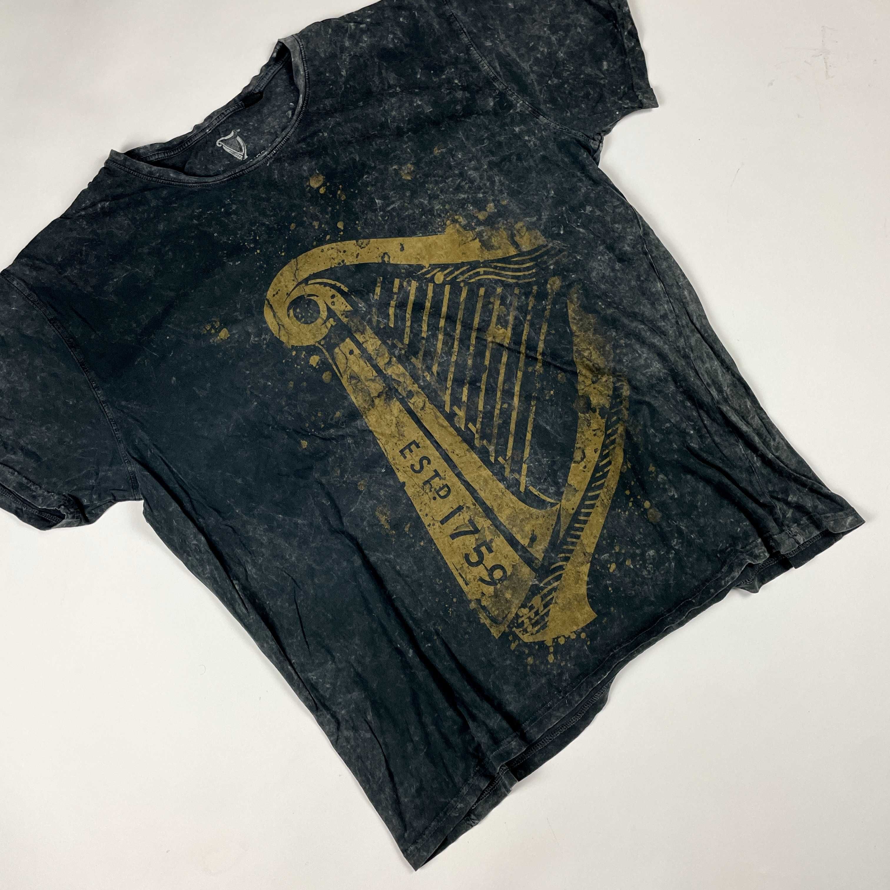 Guinness oversize vintage T-shirt overprint 90s 80s y2k (L/XL)