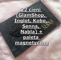 Paleta cieni Senna GlamShop Kiko Nabla Inglot turboPigmenty