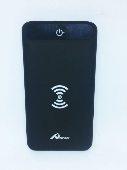 PowerBank Wireless Charging Qi (10000mAh) com 2 saídas USB e luz LED