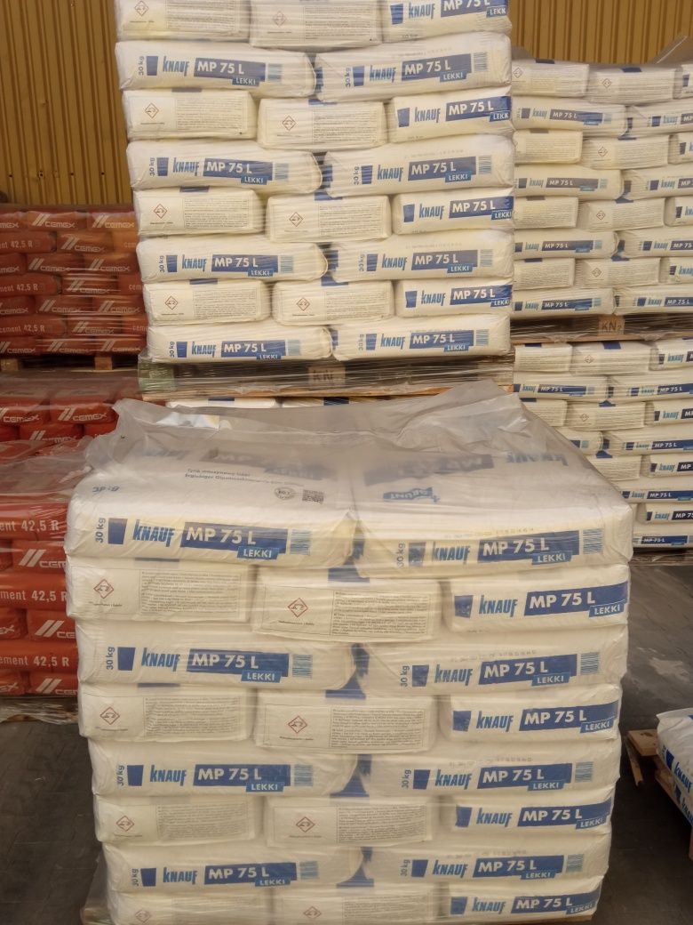 Knauf MP75 lekki lub diamant 30kg dostawa gratis