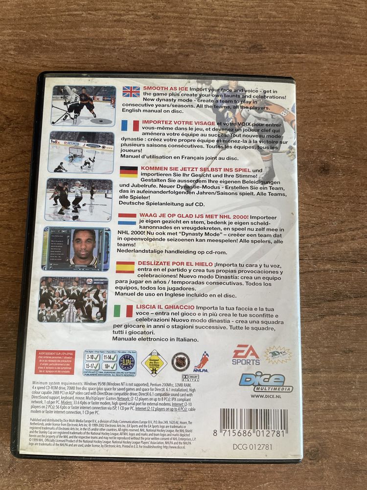 Hokej NHL 2000 PC