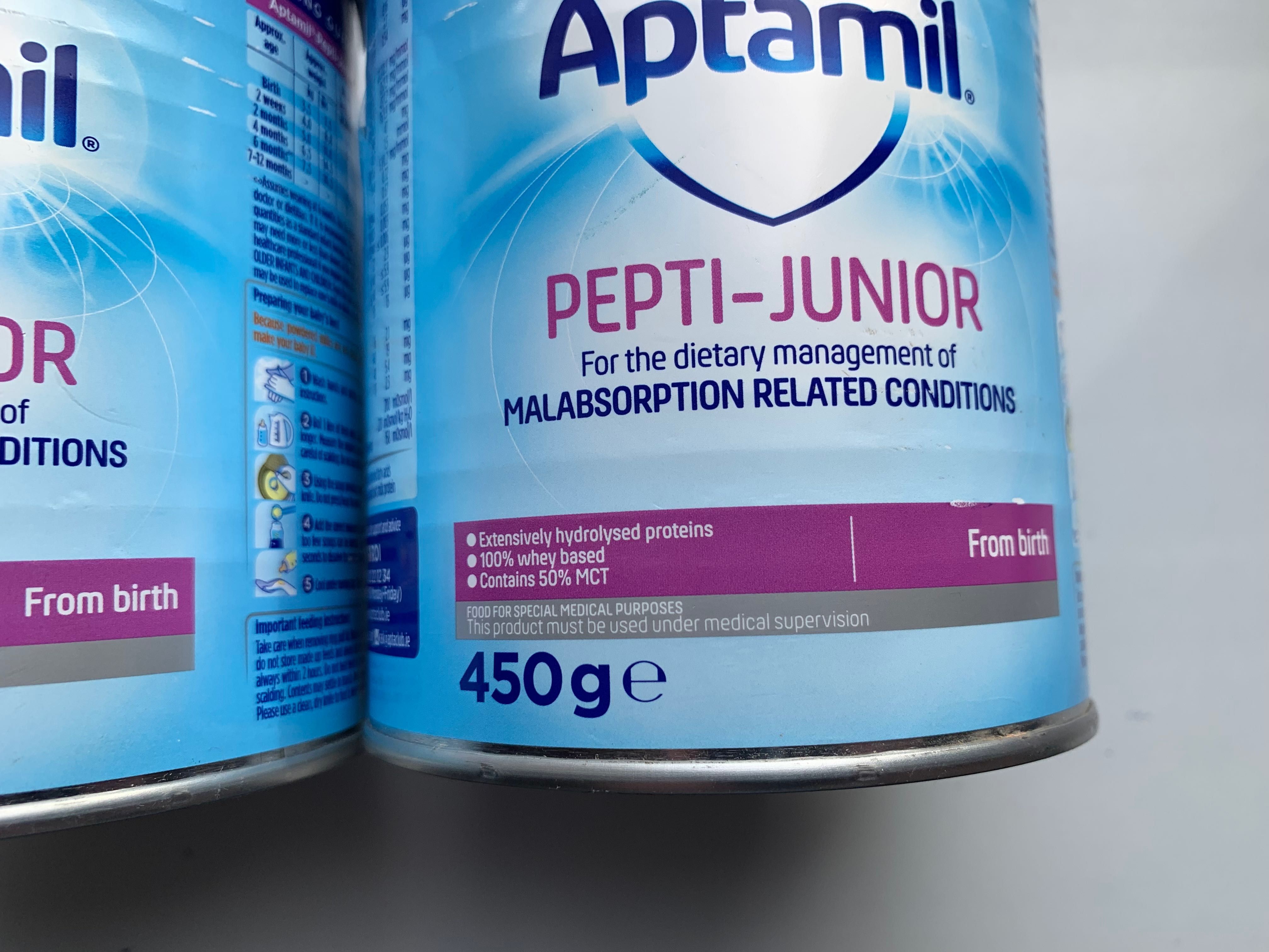 Смесь Aptamil Pepti Junior 450 грамм