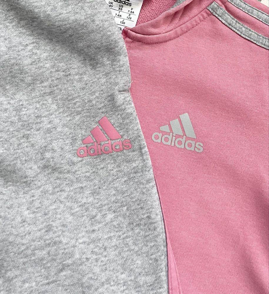 Теплий спортивний костюм Adidas оригінал 7/8 років 128 см
