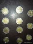 Moedas de 2€ e 50 cêntimos raras