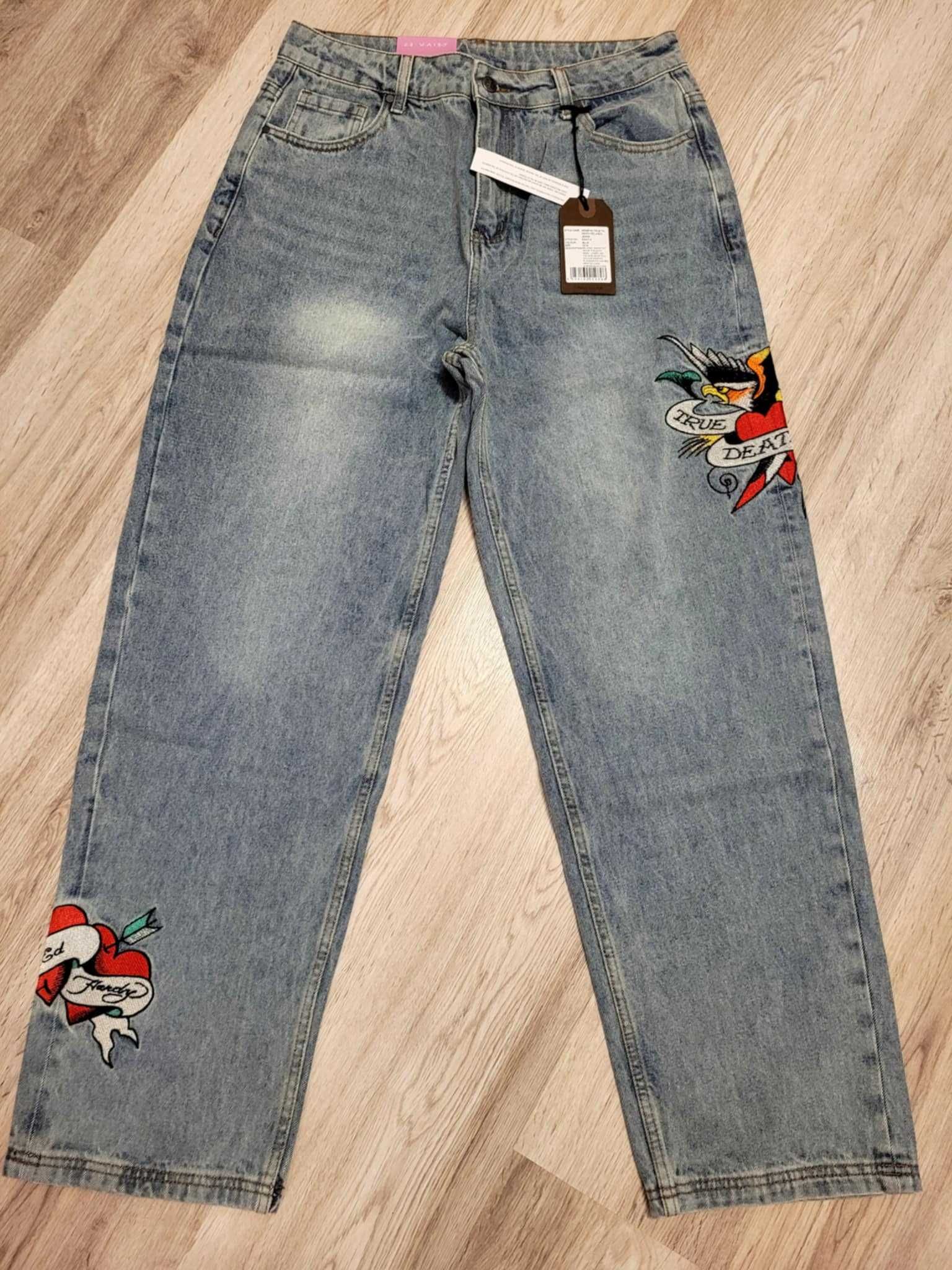 Oryginalne jeansy Ed Hardy