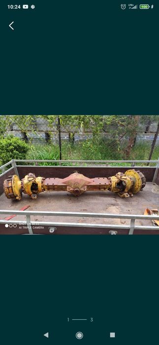 Most skrętny ładowarka koparka