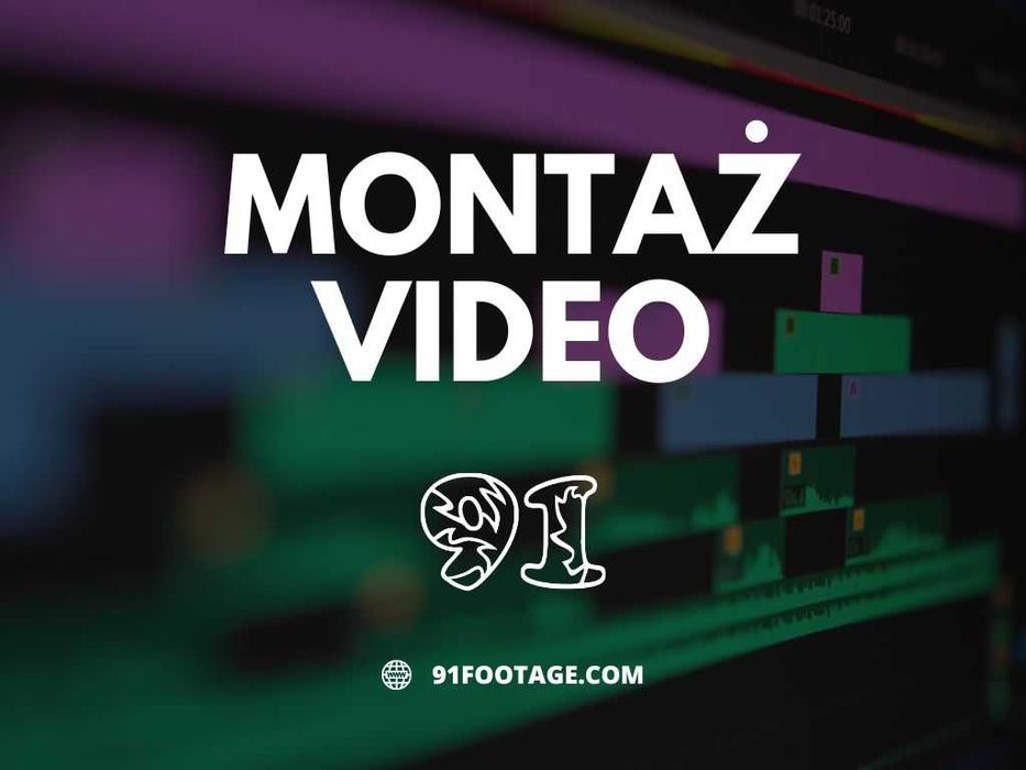 Montaż Filmów / Youtube / Reels / Postprodukcja - gotowe na publikację