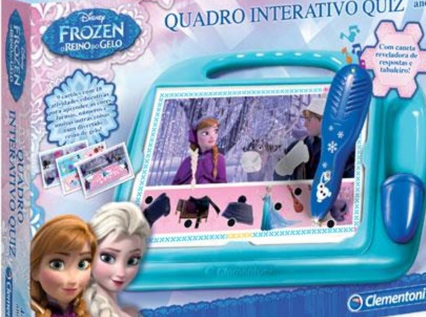Quiz jogo Frozen Disney interativo