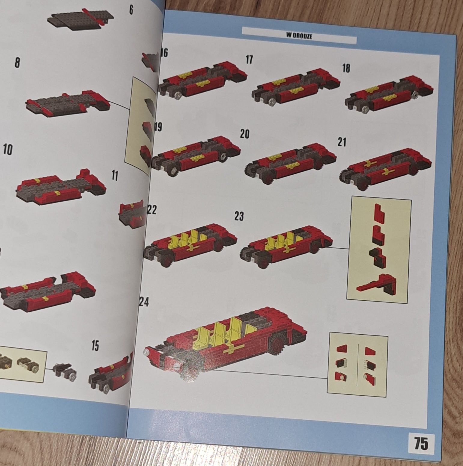 Niezwykłe pojazdy lego