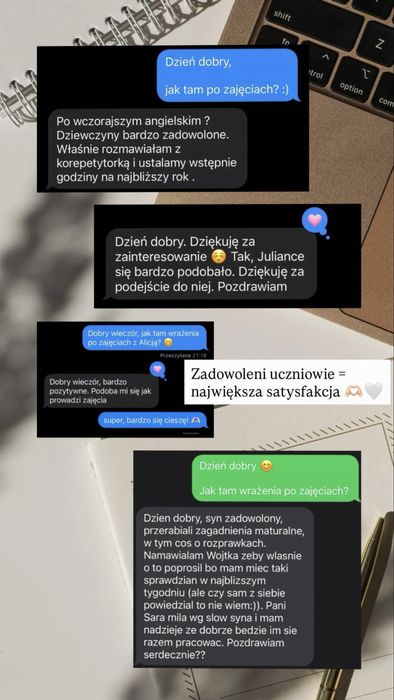 Korepetycje - język angielski