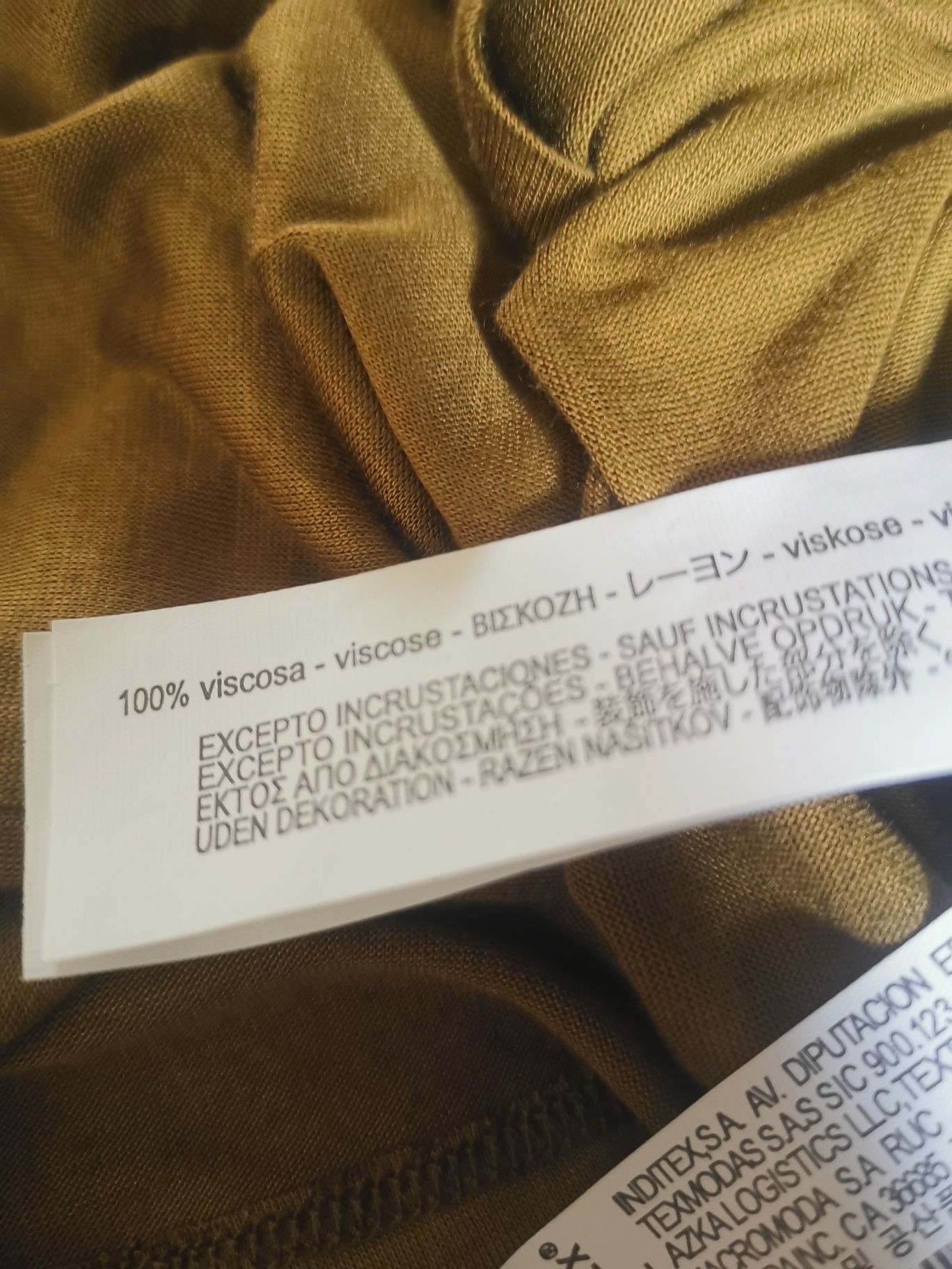 Tunika z łańcuszkiem Viskoza