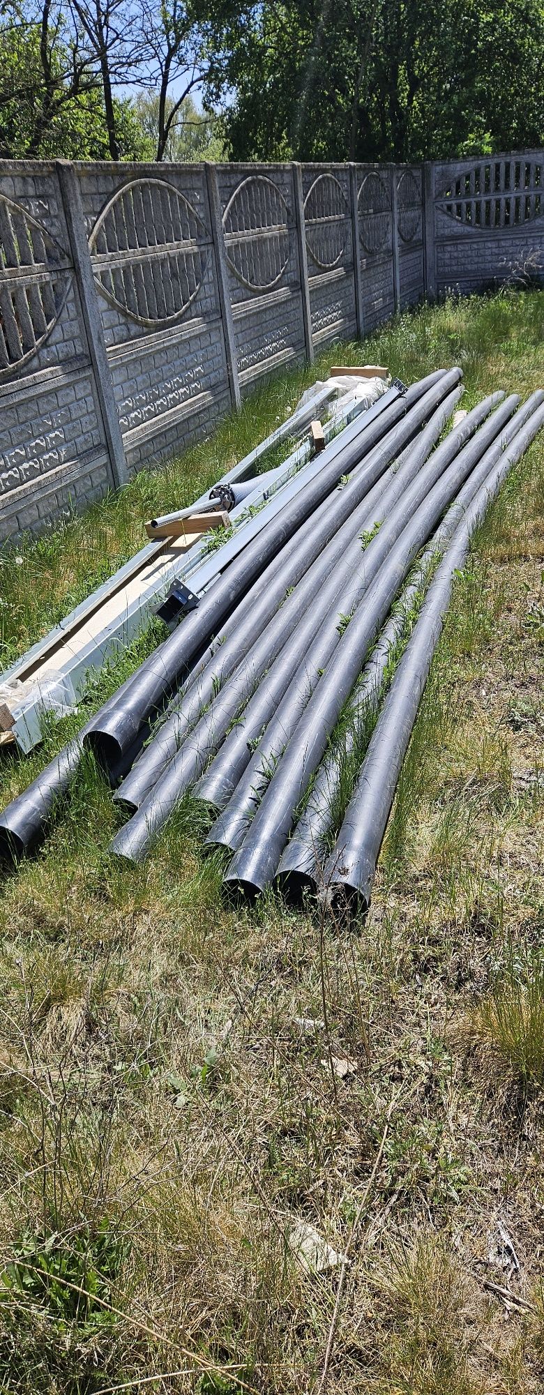 Rura osłonowa  110X6,3 RHDPE czarna