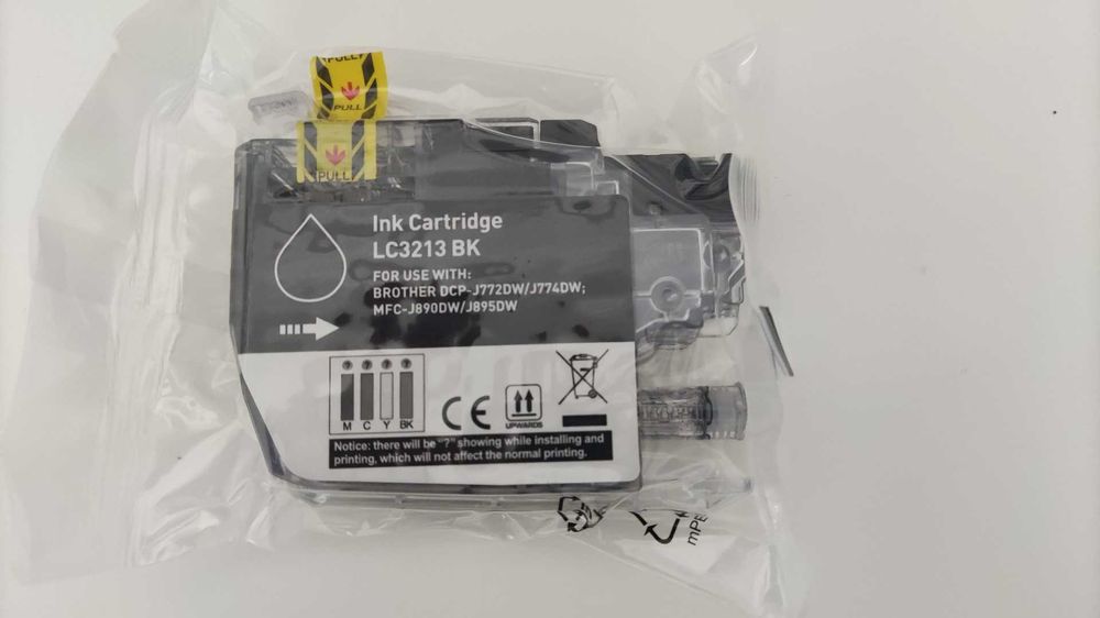 Tinteiro para Impressora Preto Compativel Brother Selado