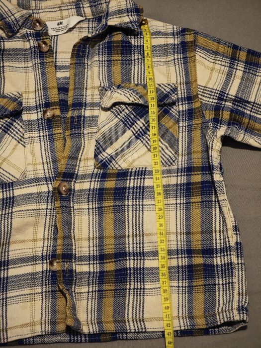 Flanelowa koszula H&M, Rozmiar 104