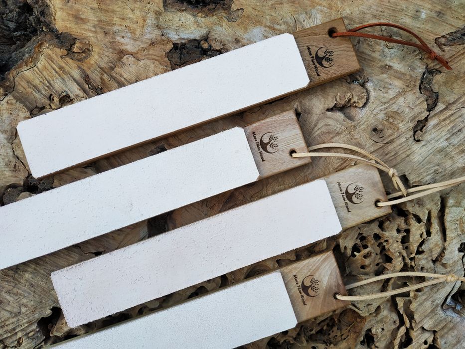 Кожаная досточка для доводки ножей