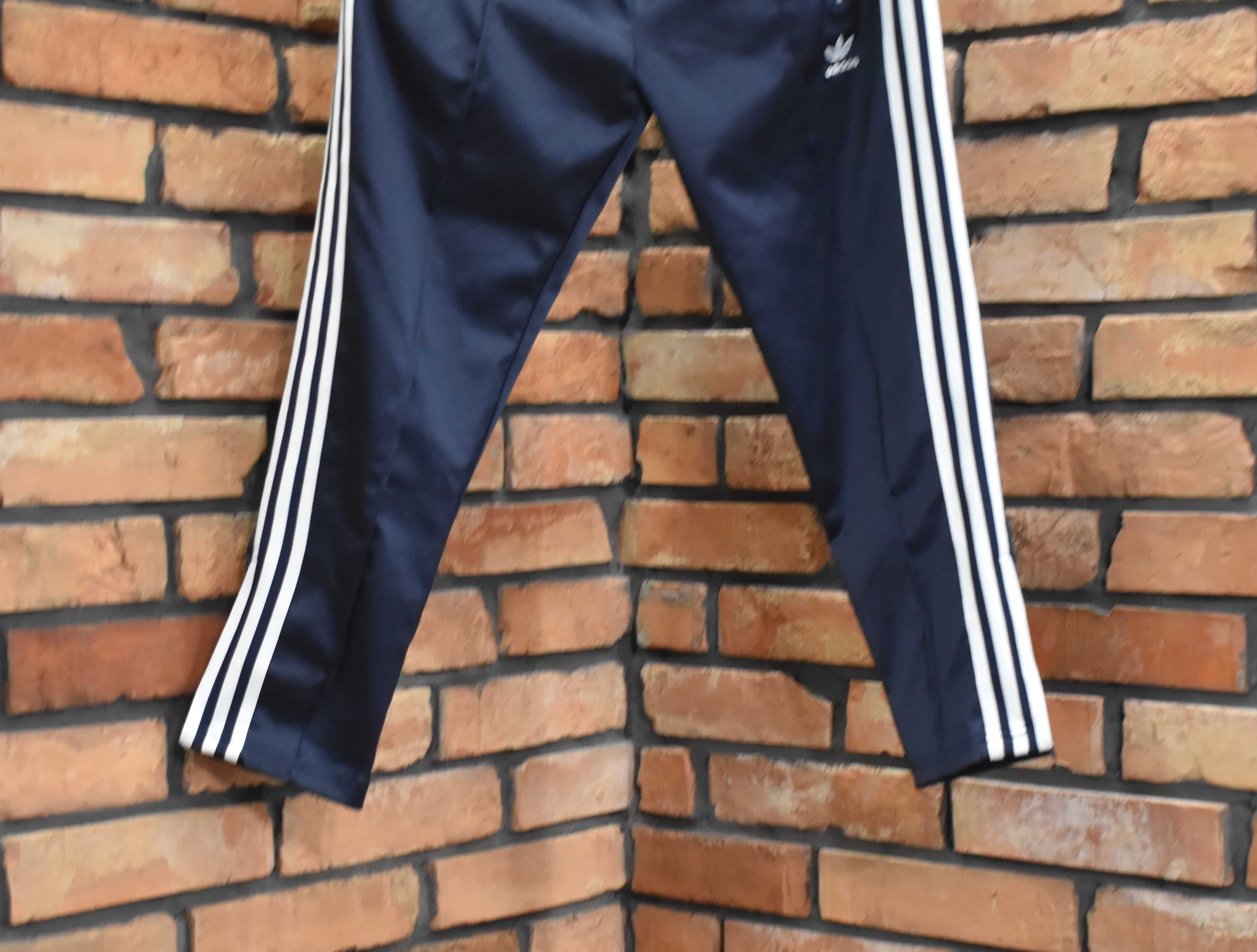 Adidas spodnie dresowe W kant ortaliony stretch jak nowe rurki 40 L