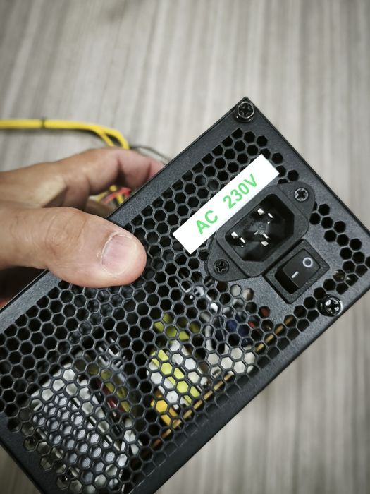 Fonte 600w 1life  usada somente em testes