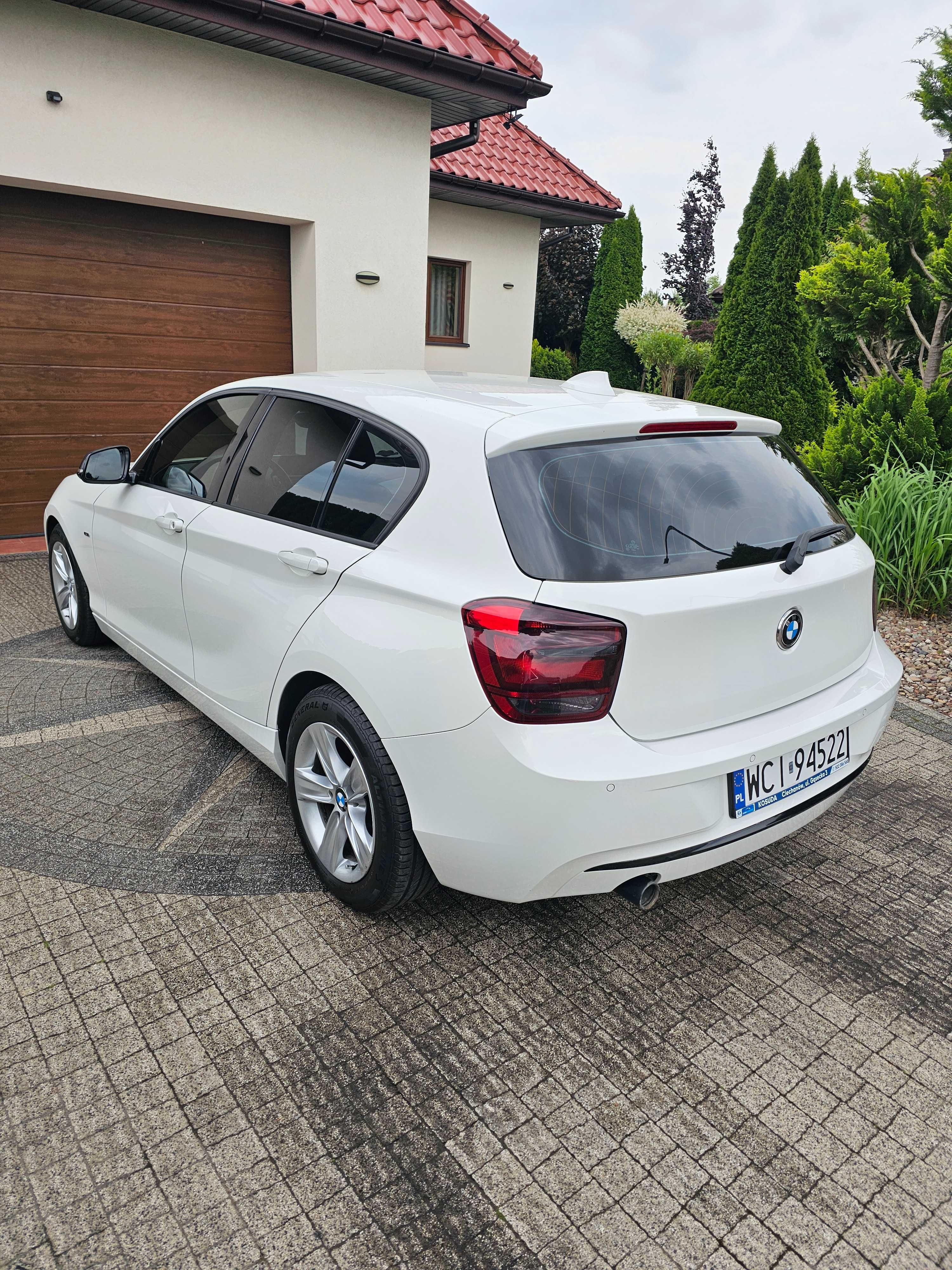 BMW seria 1 F20  2.0D 2012 rok, Sportline BEZWYPADKOWA
