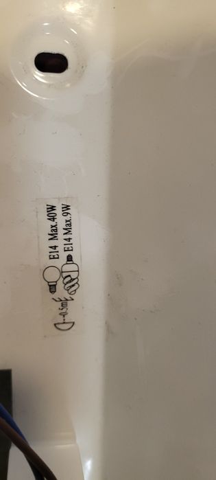 Lampa ścienna z widokiem na Nowy Jork