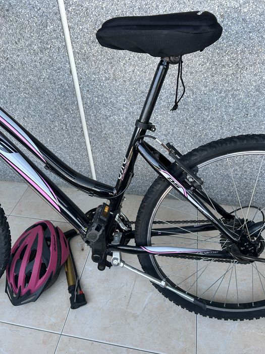 Bicicleta Preta - Rosa