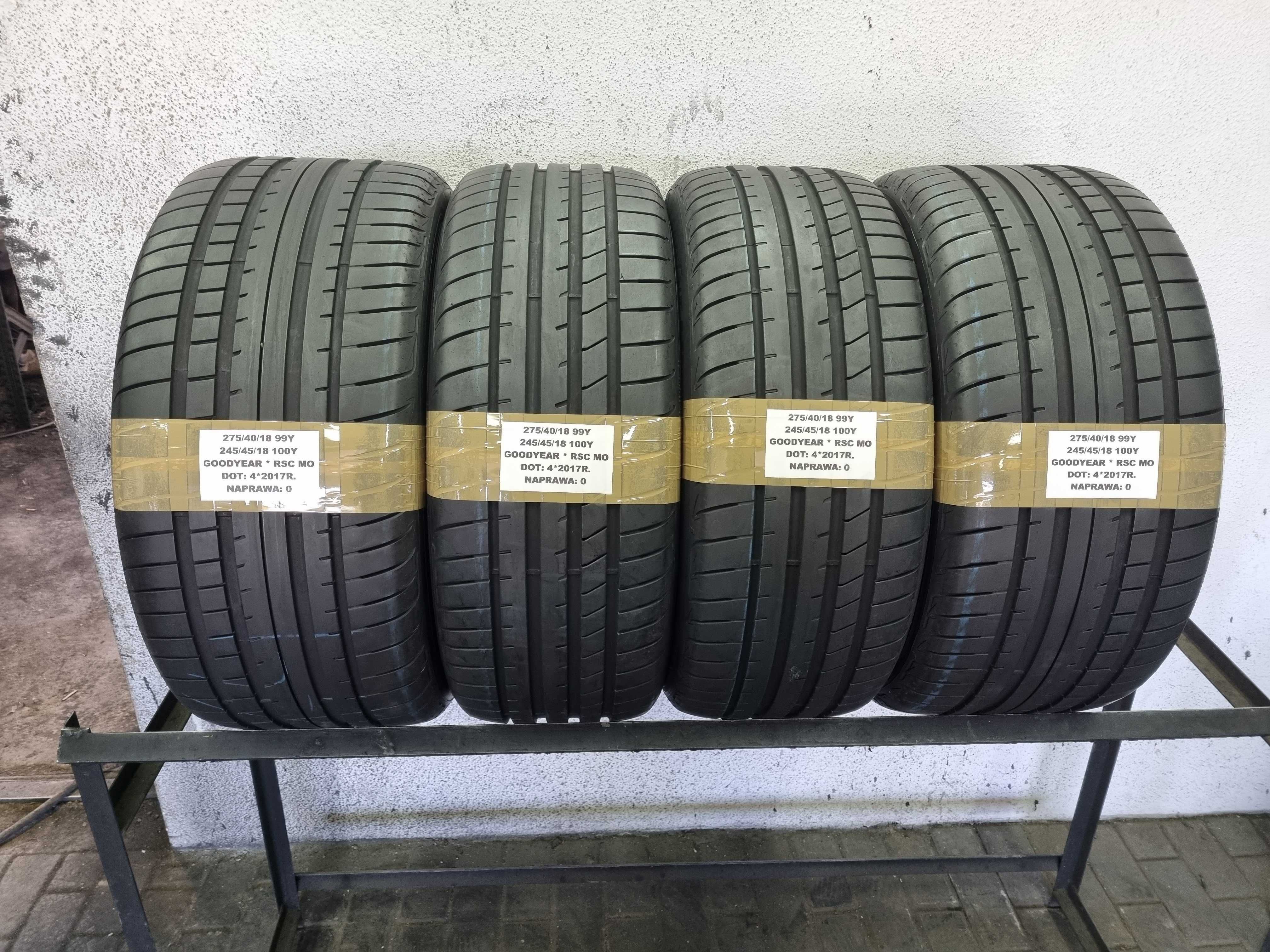 245/45/18 100Y 275/40/18 99Y Goodyear Eagle F1 Asymmetric 3 * RSC 4SZT