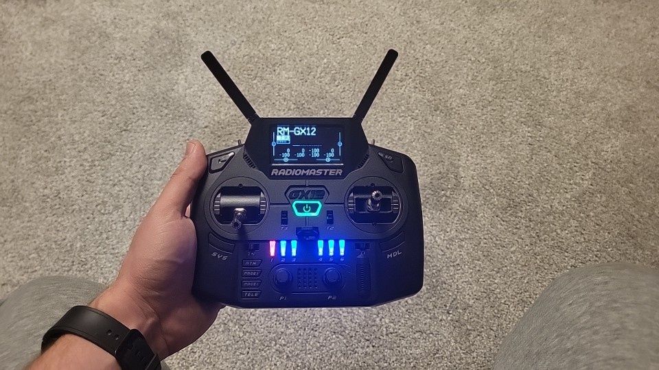 Radiomaster gx12 ELRS, новий