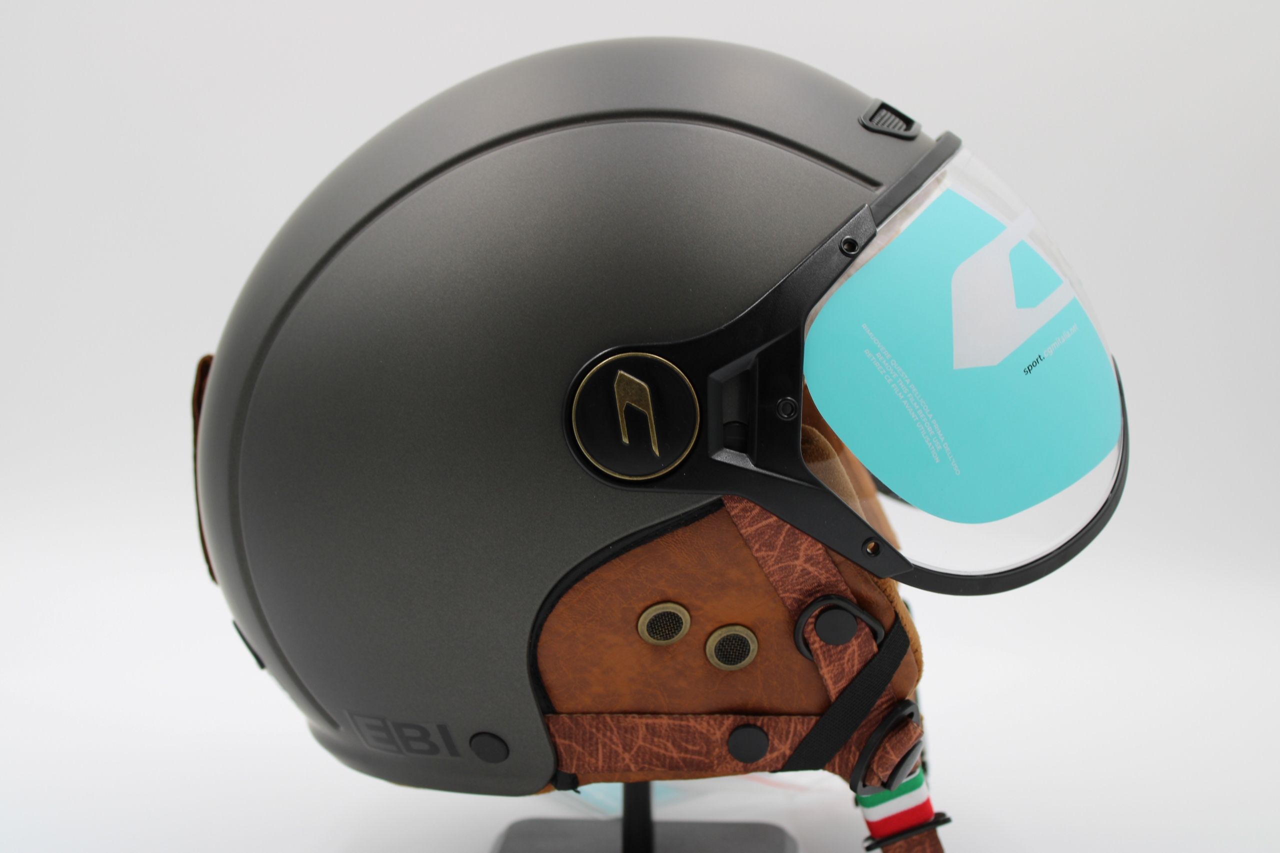 kask rowerowy cgm vintage nero ebi r. m