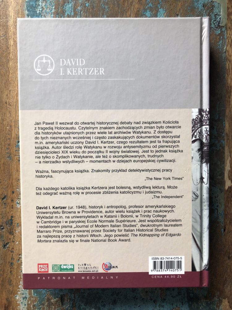Papieże a Żydzi - David I. Kertzer