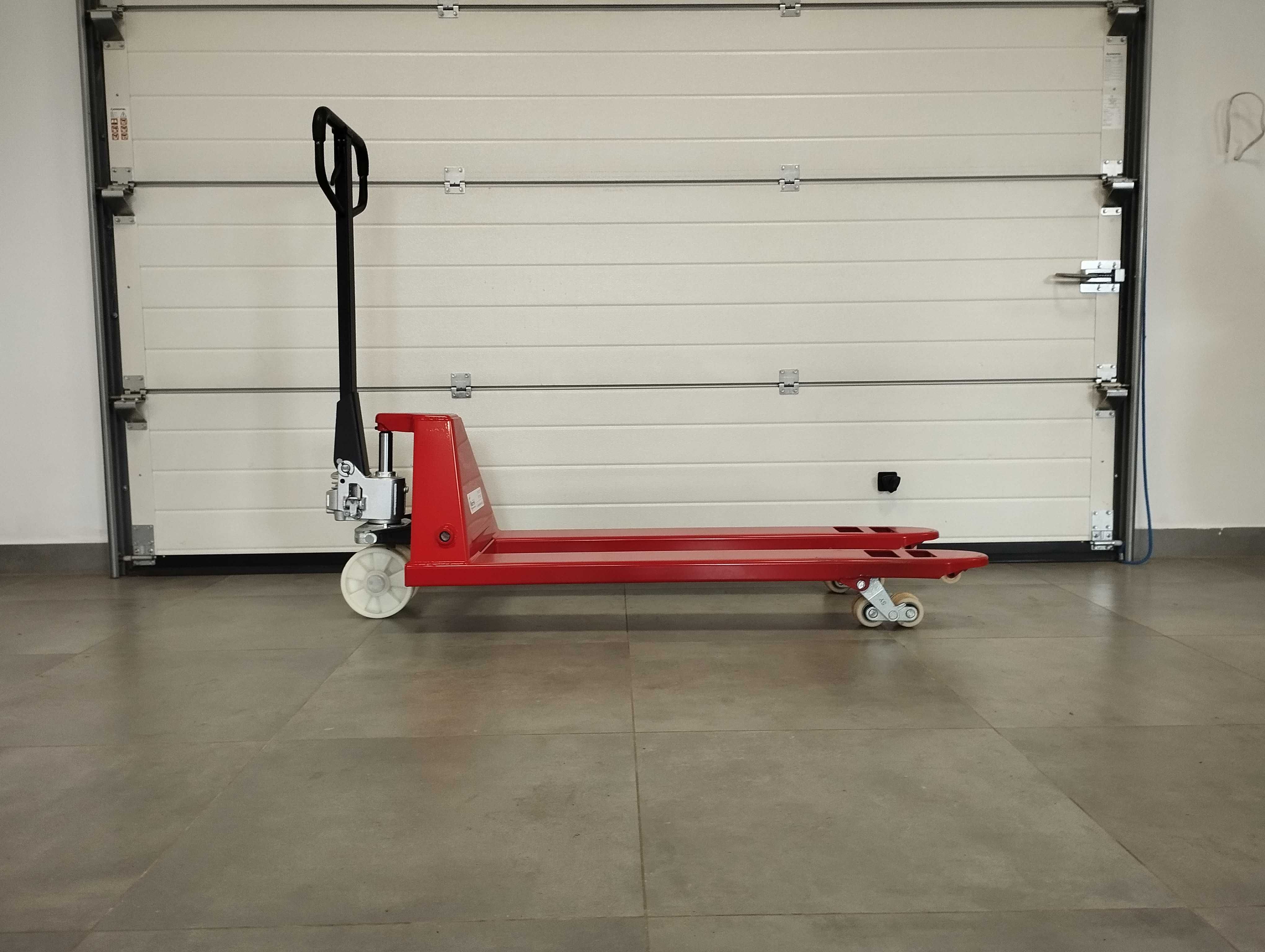 Wózek paletowy paleciak ręczny magazynowy kurierski 120cm 80cm 100cm