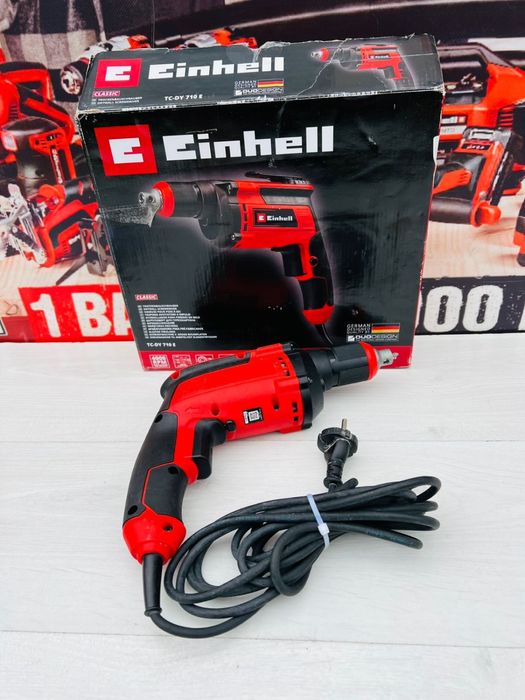 Шуруповерт для гіпсокартону Einhell TC-DY 710 E