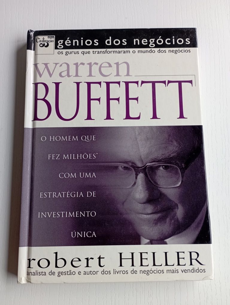 Livro Warren Buffett - Génios dos negócios novo