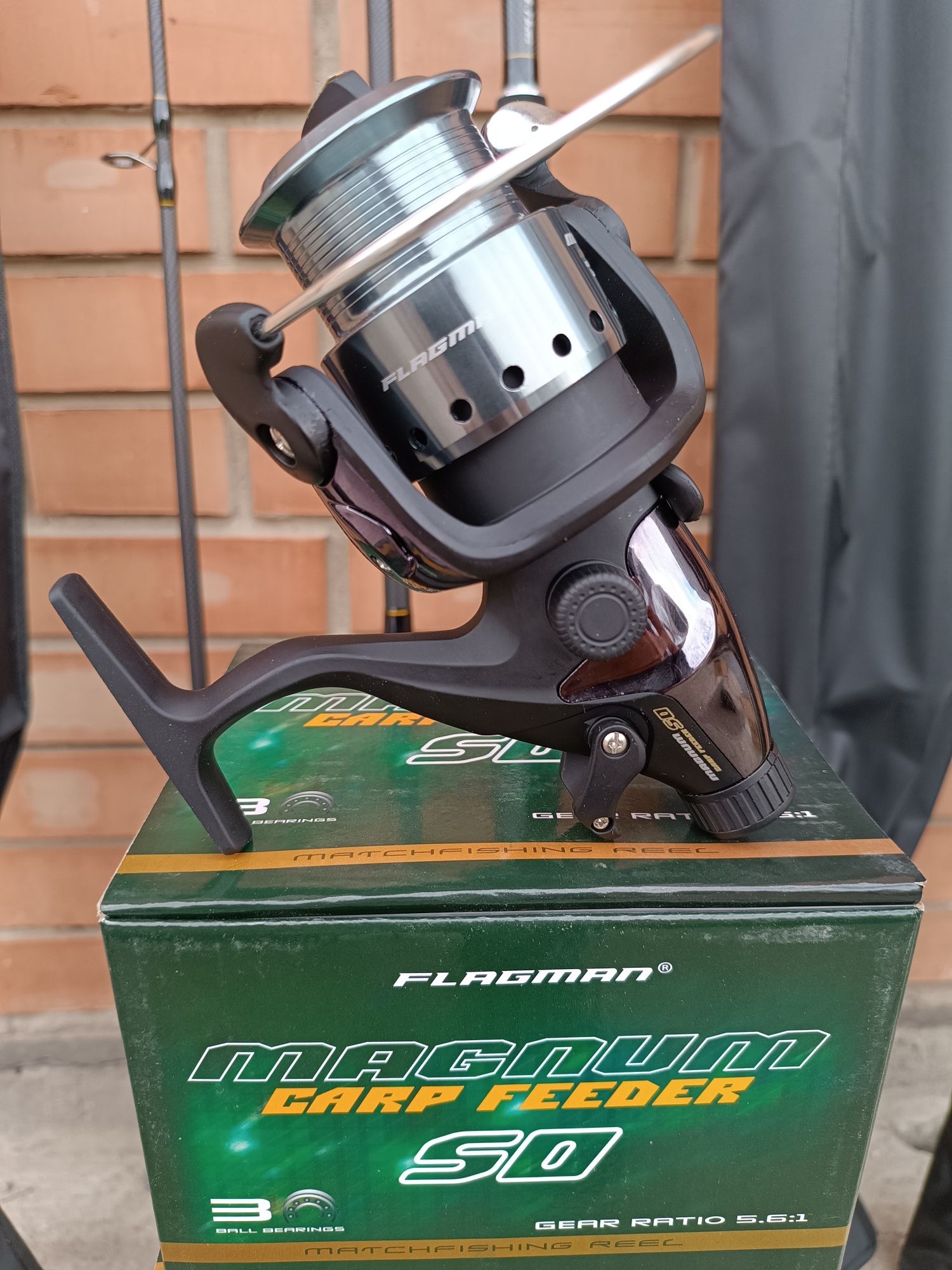 Карповий набір Feima Taurment 3.75lb + Катушка Flagman 5000