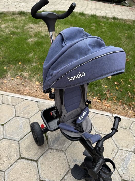 Детский трёхколёсный велосипед-каталка Lionelo