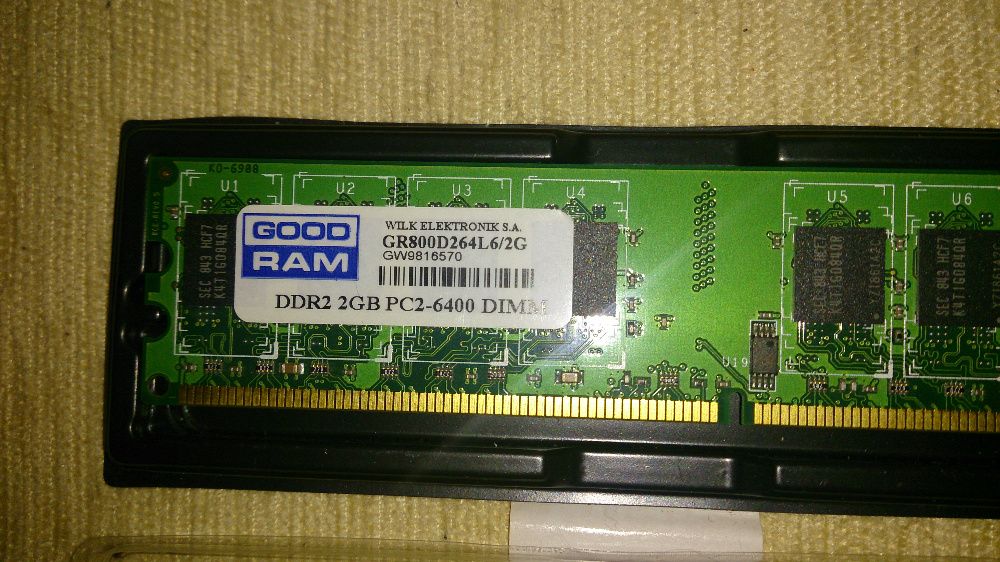 Sprzedam kość pamięci RAM DDR2-2GB