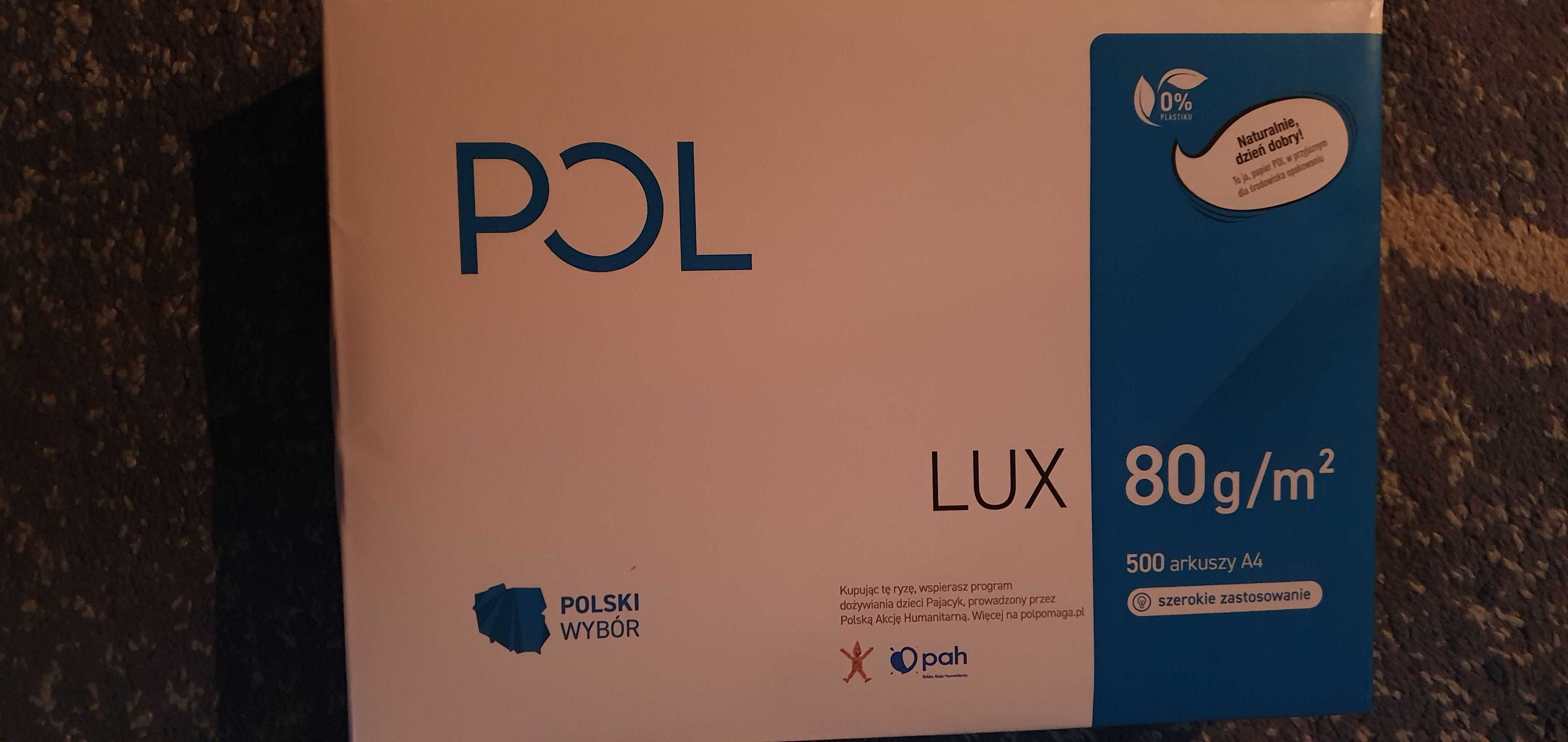 Papier ksero A4 POL LUX 80g