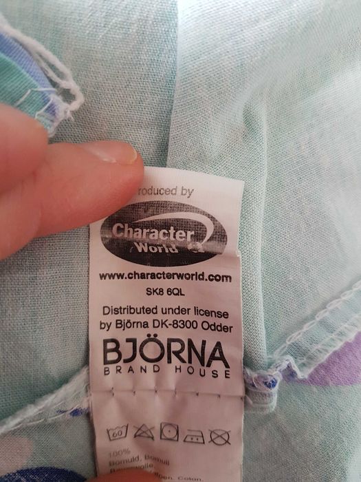 Pościel bawełniana poszewka na kołdrę 125x190cm Disney Frozen BJORNA