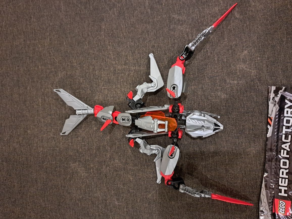 LEGO Hero Factory Jawblade 6216 - kompletny zestaw z dodatkowymi część