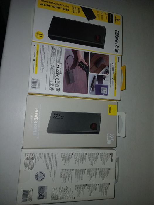 Павербанк оригинал  Baseus  10000mAh 22.5W супер быстрая зарядка
